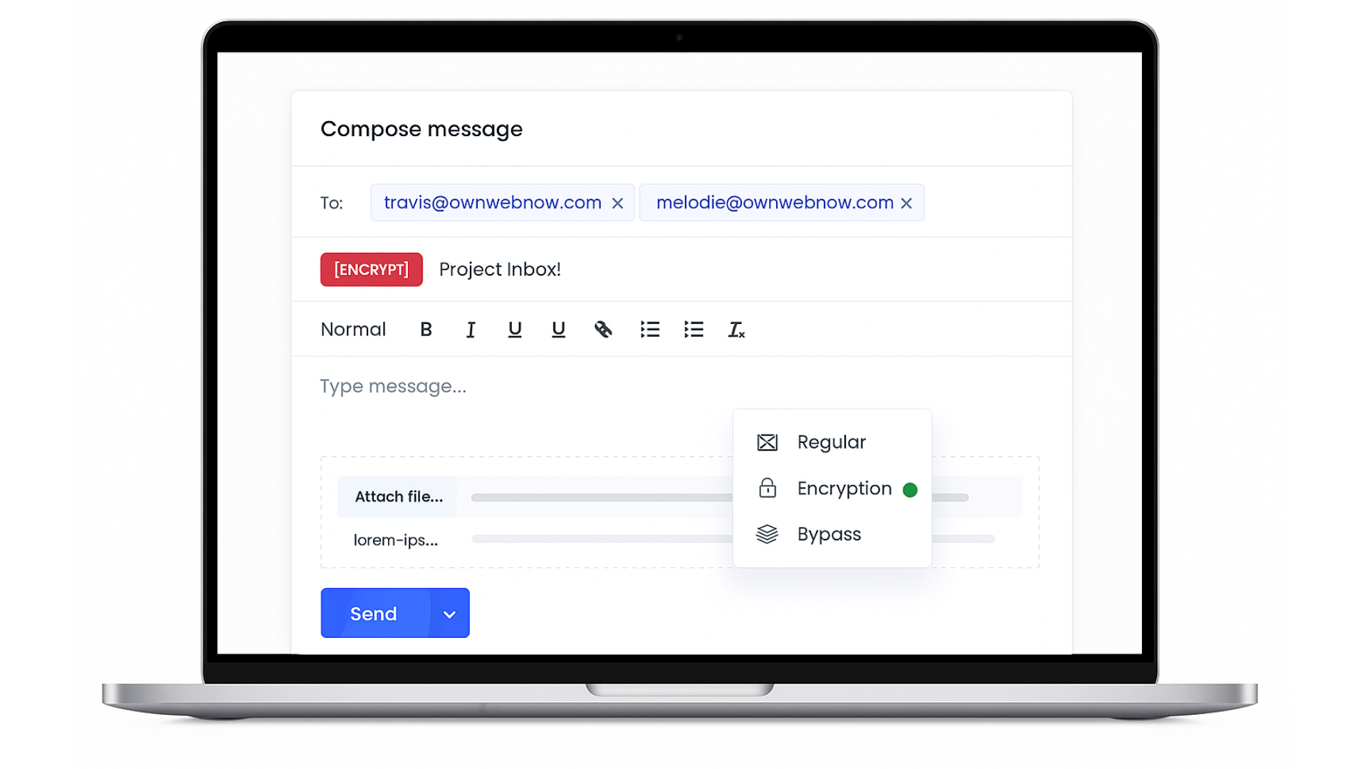 Inbox Search Compose
