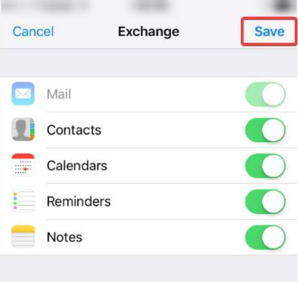 Exchange Setup for iOS Devices