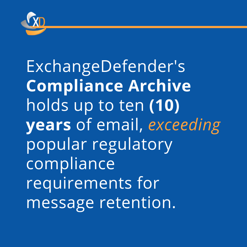 Email Archiving | ExchangeDefender