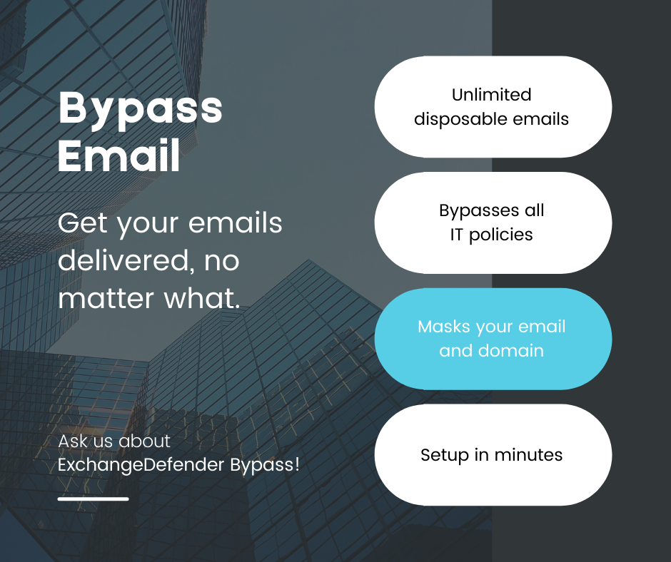 Deliver any email with Bypass