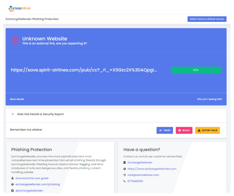 Safe Links & Attachments
