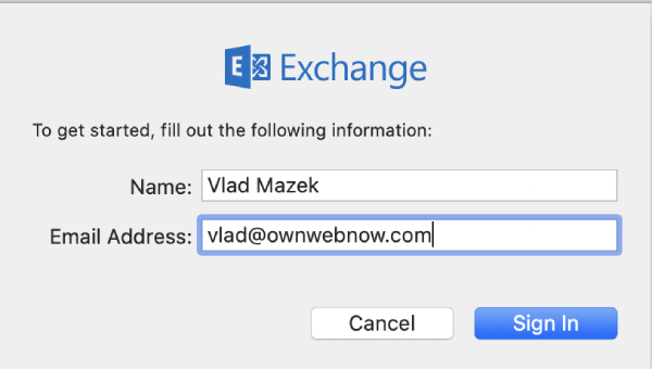 ExchangeDefender Exchange Setup